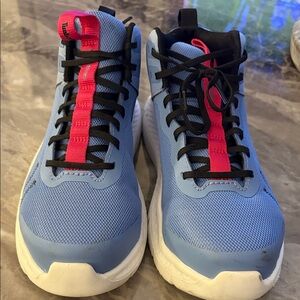 Timberland PRO Blue and Pink Safety Toe Shoes